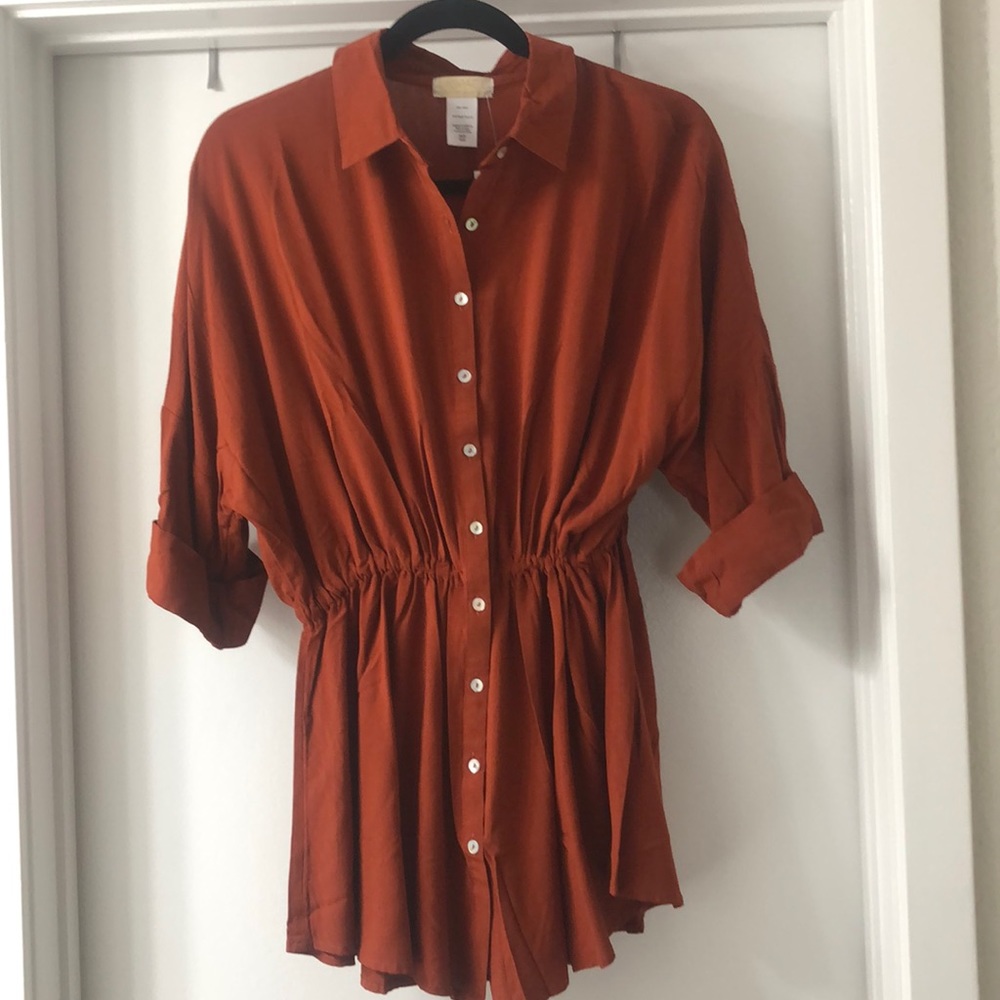 NWT L*Space Tobacco Pacifica Tunic